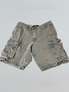Dark Gray Hollister Cargo Shorts